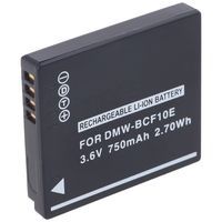 Batéria vhodná pre batérie Panasonic DMW-BCF10, DMW-BCF10E, BCF-10, CGA-S/106C, , CGA-S106C Li-Ion
