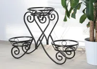DanDiBo Blumentreppe KW403 Blumenständer Blumensäule 89 cm Pflanzsäule Pflanzständer