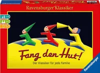 Ravensburger 26736 - Złap kapelusz - Gra w kapelusze dla 2-6 graczy, gra rodzinna od 6 lat, klasyka Ravensburger