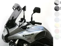 Przednia szyba turystyczna MRA Vario KAWASAKI Versys 650, 06-09, dymny szary