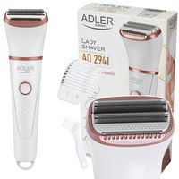 Adler - Elektrischer Rasierer für Frauen, Elektrischer Damenrasierer, kabellos, wasserdicht