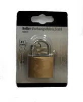 Keller Vorhangschloss Stahl Vorhängeschloss Kellerschloss Stahlschloss 40mm