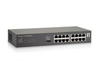 LevelOne 16-Port Gigabit Switch - Gigabit Ethernet (10/100/1000) - Vollduplex - Rack-Einbau
