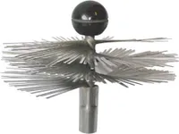 Stosák Kaminbürste Edelstahl 150mm