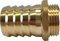 Schlauchstutzen Messing 3/4" AG - 19 mm