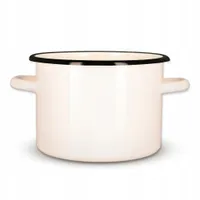 Avocado Home | Induktions-Kochtopf Olkusz - 22 cm - Creme - Langlebig - Hygienisch - Vielseitig