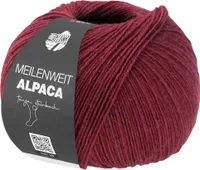 Lana Grossa - Meilenweit 100g Alpaka 2020 Weinrot