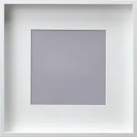 IKEA SANNAHED Bilderrahmen weiß Fotorahmen Rahmen Bildrahmen Bild Display box - 50x50 cm