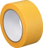 Fineline Goldband 50mm x 50m PROFI Abdeckband UV Klebeband Malertape Schutzband