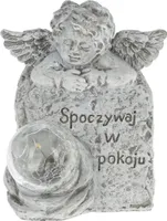 Náhrobná postava anjela odpočíva v pokoji