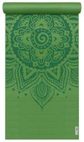 Yogamatte yogimat® basic - art collection - spiral mandala kiwi grün