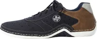 Rieker Herren Schuhe Halbschuhe Schnürschuhe 07506, Größe:46 EU, Farbe:Blau