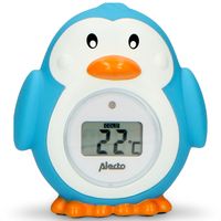 Alecto BC-11 PENGUIN - Raum- und Badewannenthermometer, Pinguin