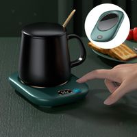 LFDHSF USB-Kaffeetasse-Wärmer-Untersetzer intelligente konstante Temperatur-elektrische Schalen-Heizung-Milch-Tee-Getränk-Heizplatte für Büro-Ausgangsgebrauch 