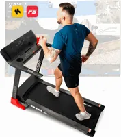 Hop-Sport Laufband elektrisch HS-3200LB Estima - Laufband bis 150 kg - Laufband klappbar mit LCD-Display, App-Steuerung, 15 Programmen, bis 20km/h