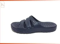 fashy Badepantolette einfarbig blau 36