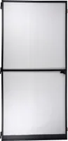 Magnetická síť proti hmyzu na dveře - se závěsy - Max. 100x215 cm - Přizpůsobitelná - Černá