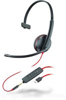 Poly Headset Blackwire C3215 monaural USB-C & 3,5 mm