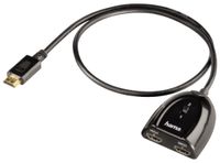 hama HDMI Umschalter 2-fach 2 x 1 schwarz