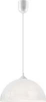 Deckenleuchte E27 weiß Ø30cm H:60cm dimmbar