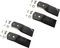 4X 17CM Messer Stiga Ready Park Villa 85 95 105 Combi 1134-6238-01 1134-9119-01