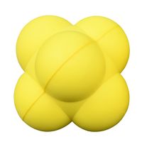 Pre-Sport - Reaktionsball, Schaumstoff RD2328 (Einheitsgröße) (Gelb)