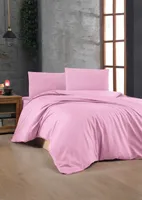 L'Essentiel Linge de Maison, Lilac, poszwa na kołdrę Ranforce king-size (FR), fioletowa, 100% bawełna RANFORCE, 240 x 220 cm