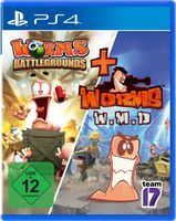 Worms Battlegrounds + Worms W.M.D. All-Stars - Konsole PS4