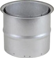 Wandfutter FAL doppelwandig Ø80mm