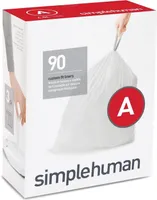 Simplehuman - Abfallbeutel Code A 4,5 Liter Packung mit 3x30 Stück