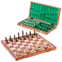 SQUARE - Drevené turnajové šachy č. 6 Mahon/ Jawor - Staunton 6 - Vážené šachové figúrky