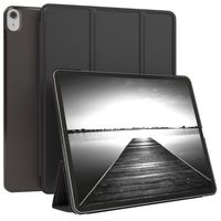 EAZY CASE Smartcase Tablet Hülle kompatibel mit Apple iPad Pro 12,9 (2018) mit Standfunktion, Schutzhülle, Tablet Hülle, Tablet Klapphülle aus Kunstleder, Schwarz