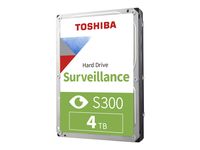 Toshiba S300 Surveillance 3.5 Zoll 4000 GB Serial ATA III  TOSHIBA Schnittstelle: Serial ATA III, Typ: Festplatte, Komponente für: Überwachungssystem, HDD Größe: 3.5 Zoll, HDD Kapazität: 4000 GB, HDD Geschwindigkeit: 5400 RPM