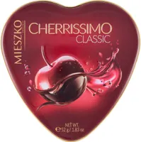 Czekoladki Mieszko Cherrissimo Classic z wiśnią w alkoholu 52 G