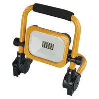 EMOS LED Akku-Strahler 10 W, wasserdicht, tragbar, mit Standfuß und Handgriff, 3 Lichtmodi, max. 1000 lm, 6500 K, aufladbar 4400 mAh, ZS2812