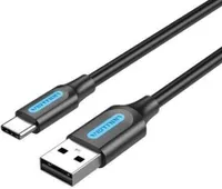 Kabel Vention COKBI, USB-A 2.0 na USB-C, 3A, 3m, czarny