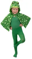 Frosch Cape Kröte Lurch Tier Umhang Kinder Karneval Fasching Kostüm 104