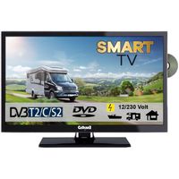 Gelhard GTV2452 Smart TV 24 Zoll DVB/S/S2/T2/C, DVD, USB, 12V 230 Volt WLAN