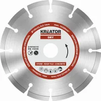 Diamantový řezný kotouč Premium 150 mm na beton, střešní tašky, šindele, kámen a podobné materiály. Ø 150 x 22,2 x 2,2 mm - Maximální rychlost 10 200 ot