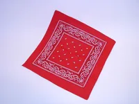 Bandana bedruckt, ca. 55x55 cm, rot