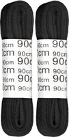 Tkaničky Sport "2 páry" - černé 90 cm