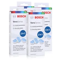 4x Bosch VeroSeries TCZ8002 Entkalkungstabletten 2in1 für Kaffeevollautomaten