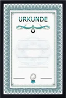 Holz Dokument Bilderrahmen Urkunde Diplom Foto Rahmen Plexi S111 Poster - Farbe: Schwarz | Format: 21x29,7 A4