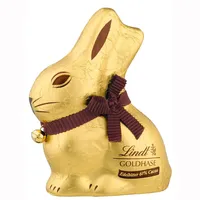 Lindt Goldhase aus Edelbitter Schokolade Osterhasen Hohlfigur 200g