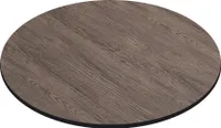 COMPACT | Gastro HPL Tischplatte | Ø 70 cm | Light Wenge | Rund | Gastro HPL Tischplatte