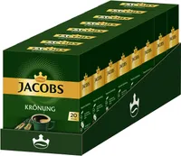 JACOBS Krönung löslicher Kaffee 8 x 20 Getränke Sticks Instantkaffee