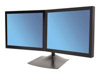 Ergotron DS100 Monitorständer - 28,12 kg Belastbarkeit - 61 cm (24 Zoll) Flachbildschirme - Schwarz