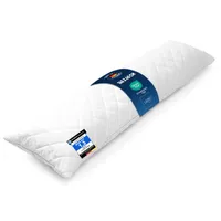 LILENO HOME Seitenschläferkissen 40x145 cm 1er Set MEDIUM (1.200 g Füllung) - gestepptes Stillkissen Seitenschläferkissen 40x145 cm für Schwangere u. Kinder - Microfaser Seitenschläferkissen