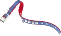 Ferplast Doppelkragen Cf15 35 Blau Rot
