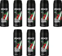 AXE Bodyspray Africa 8x 150ml Deospray Deodorant Männerdeo Deo für Herren Männer Men ohne Aluminium